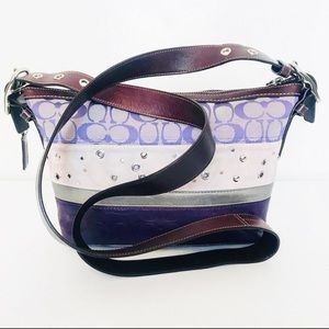 Coach Pieced Leather Collection Convertible Bag